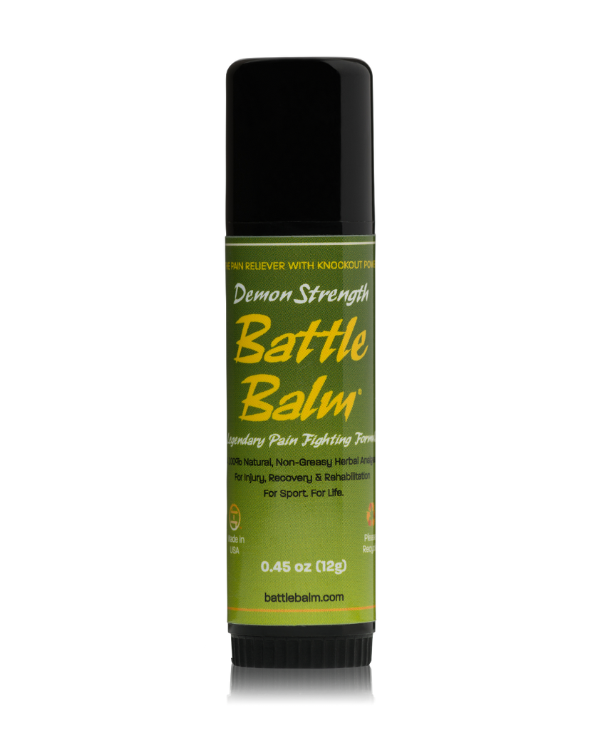 Battle Balm® Stick - Demon Strength All Natural & Organic Pain Relief
