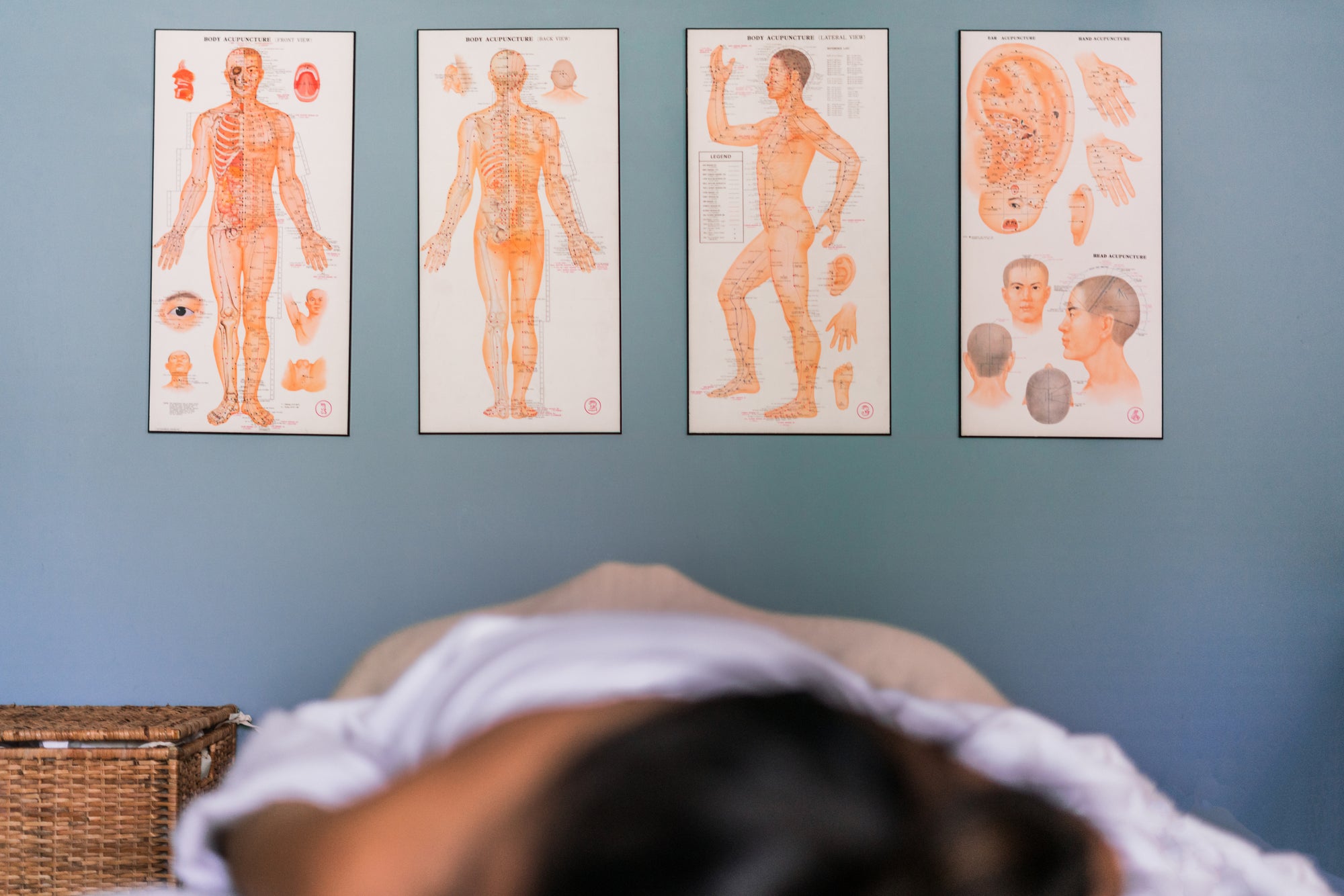 Acupuncture clinic office that uses Battle Balm all natural topical pain relief cream with CBD