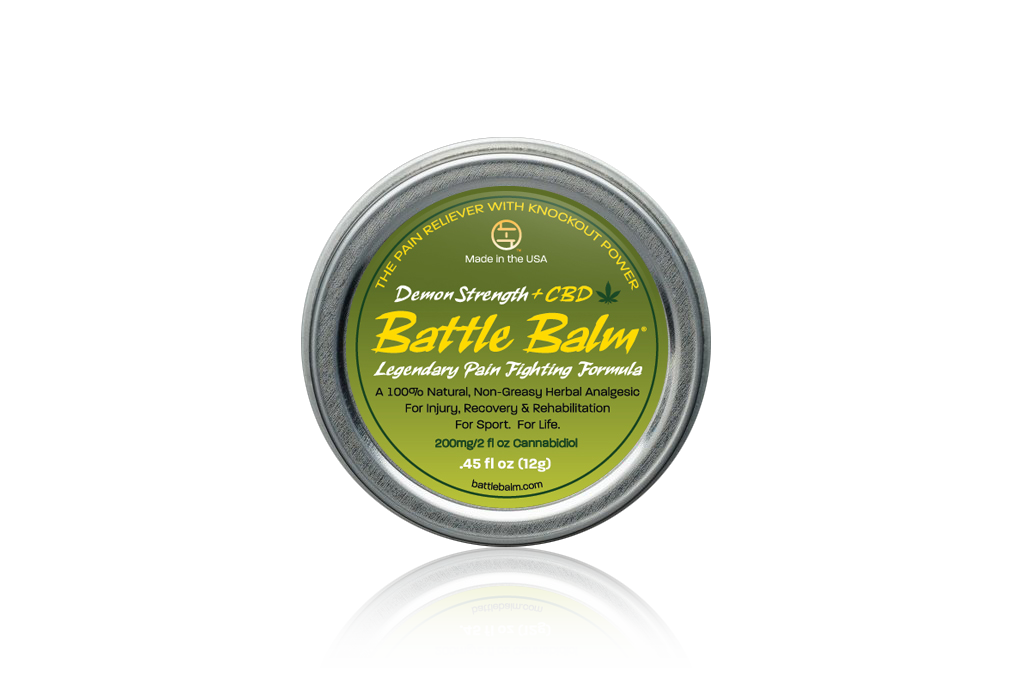 Battle Balm CBD® Demon Strength - All Natural & Organic CBD Pain Relief Cream